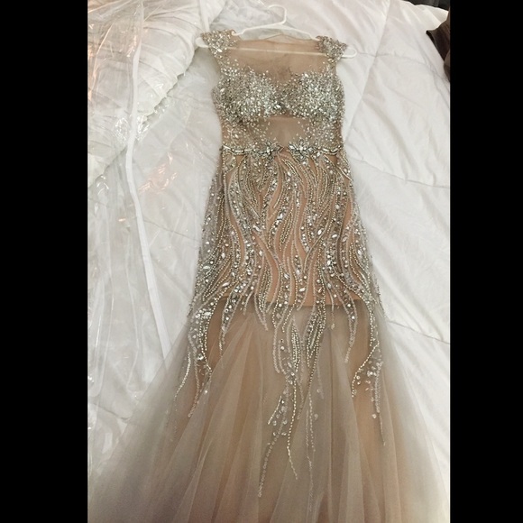 Original Terani Couture Formal Dress - Picture 3 of 5